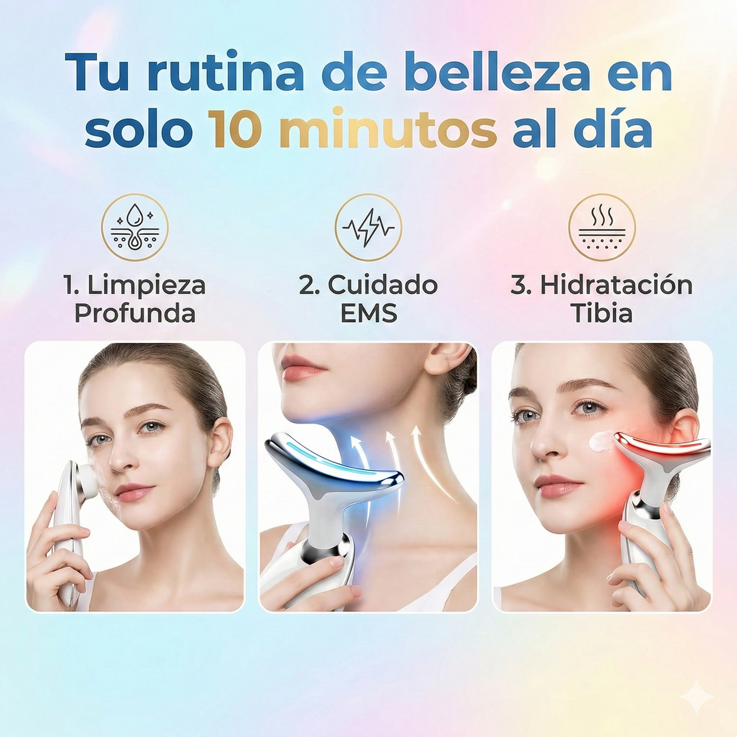 DermaLift Pro 6 en 1 - MASAJEADOR FACIAL