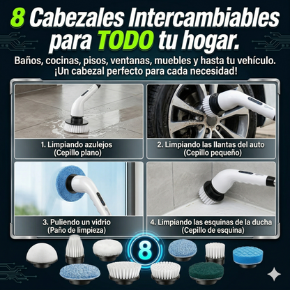 El sistema de limpieza que está revolucionando los hogares - CEPILLO MULTIUSOS 9 EN 1