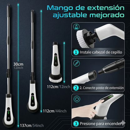 El sistema de limpieza que está revolucionando los hogares - CEPILLO MULTIUSOS 9 EN 1