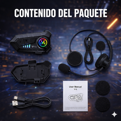 El copiloto inteligente que tu casco necesitaba - INTERCOMUNICADOR BLUETOOTH
