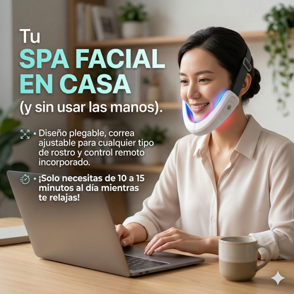 Perfilador Facial V-Lifting - ¡No es magia, es fototerapia. La nueva tendencia coreana para un rostro en V!