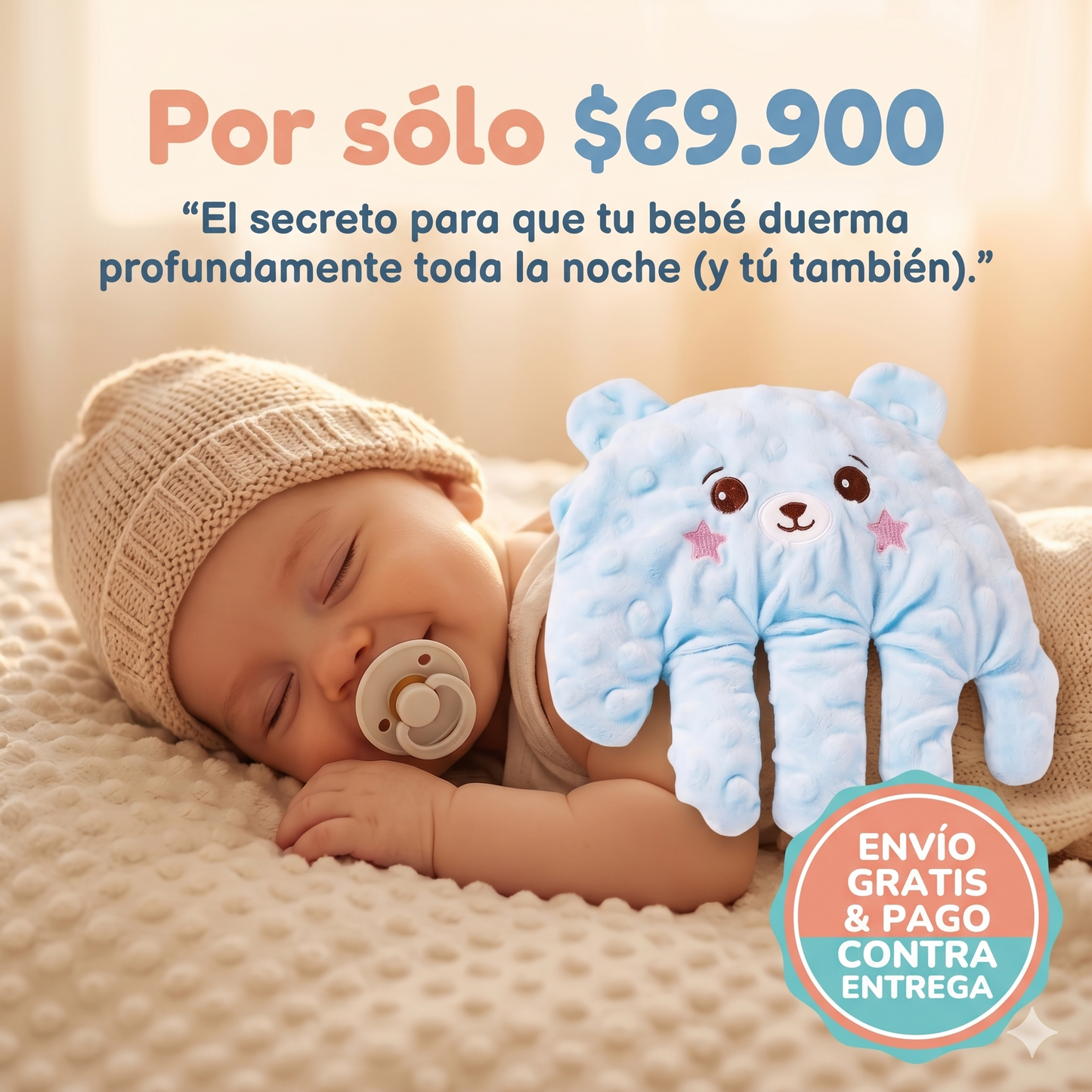 ¡El Toque de Amor: Tranquilidad Profunda en Cada Palmadita! - MANO RELAJANTE PARA DORMIR A TU BEBÉ