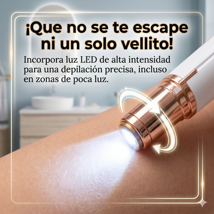 ¡Piel Perfecta en 60 Segundos, Donde Quiera que Estés! - DEPILADOR FACIAL PORTATIL